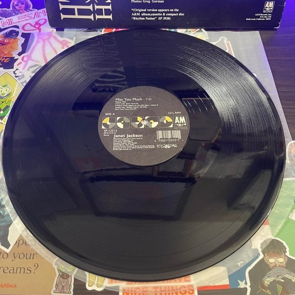Janet Jackson,  "Miss You Much" Vinyl 12" Single - Picture 4 of 6